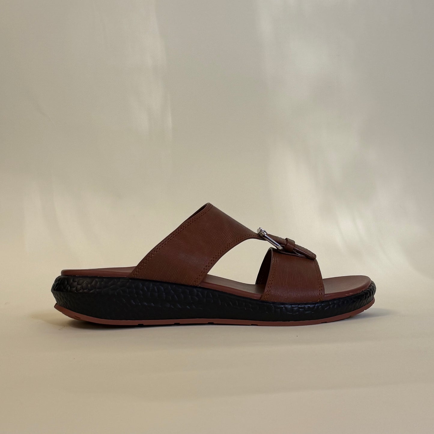 Cloud Brown Denim Sandals