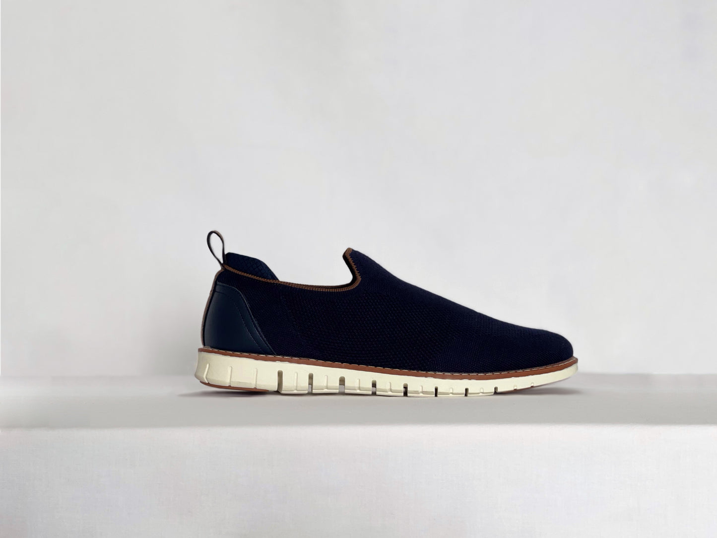 Navy Slip-On Sneaker