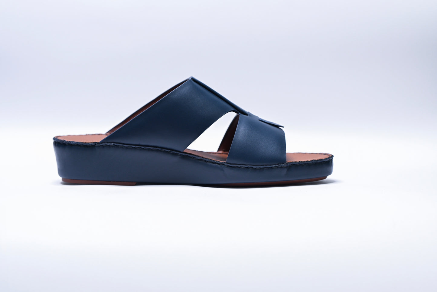 Stitched napa sandals