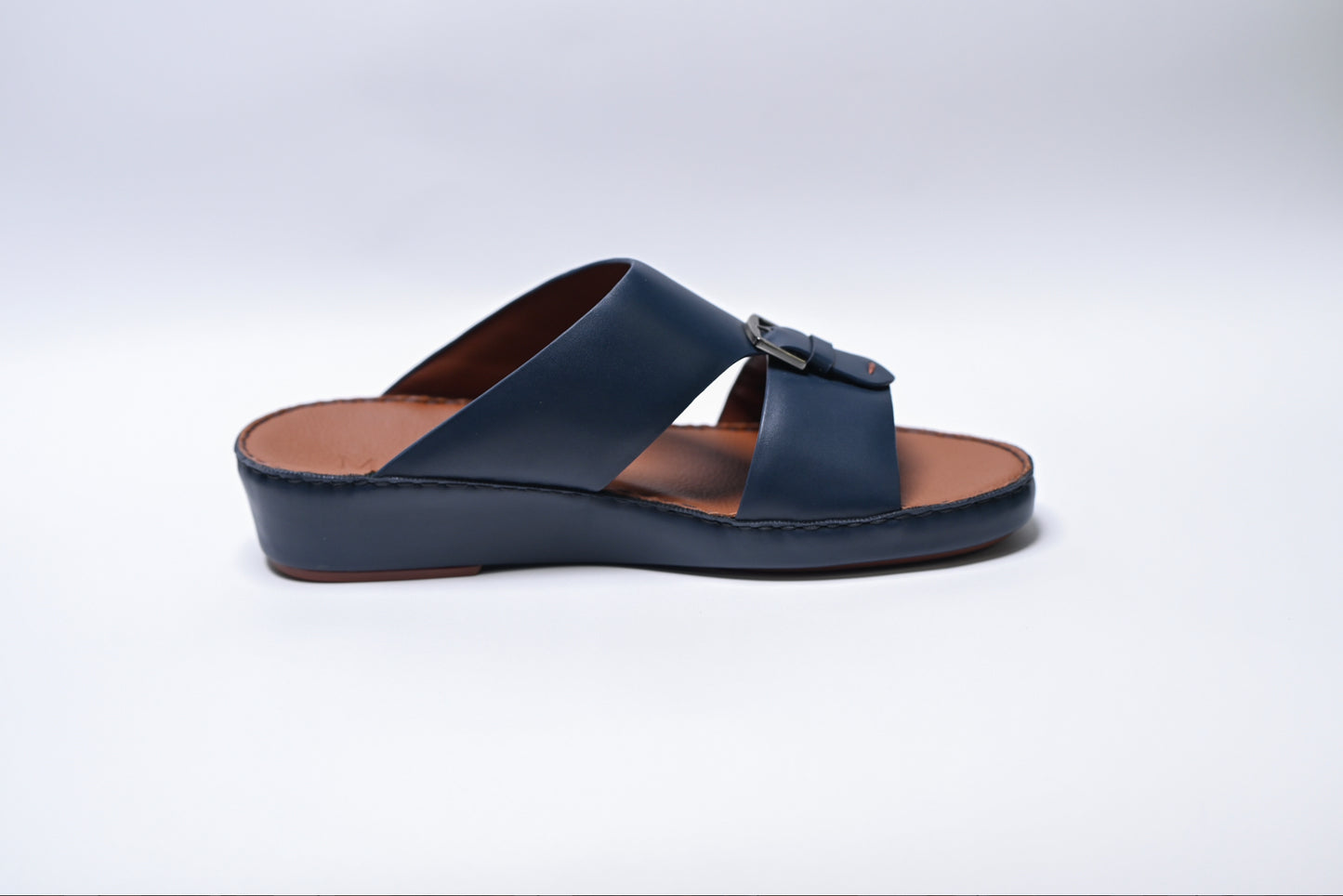 Buckle Leather Sandals