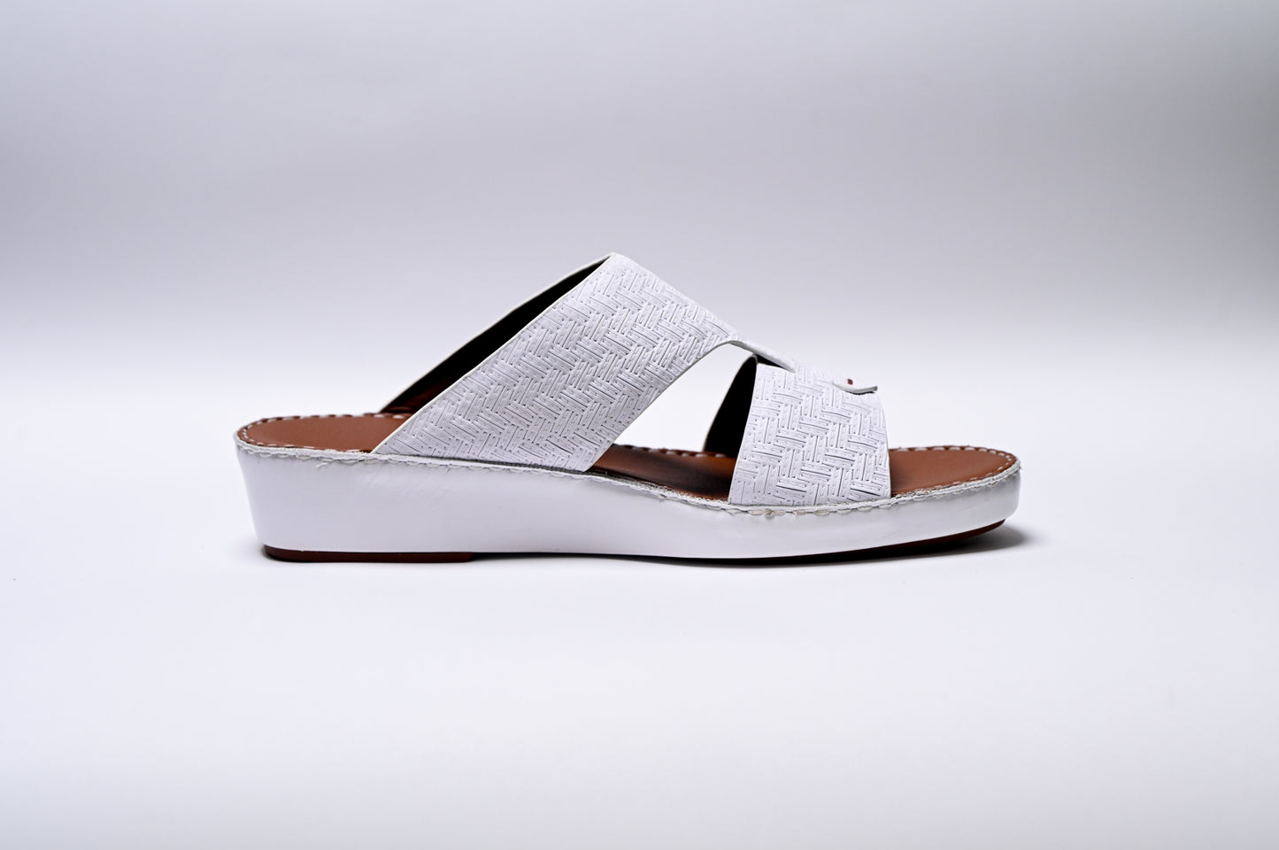 Textured Leather sandals