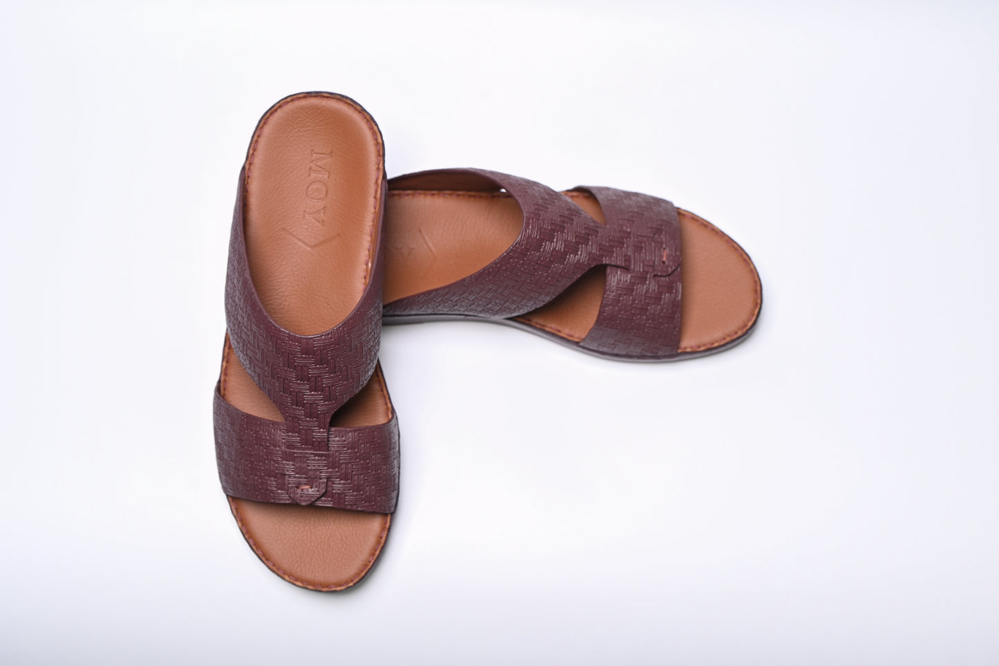 Textured Leather sandals