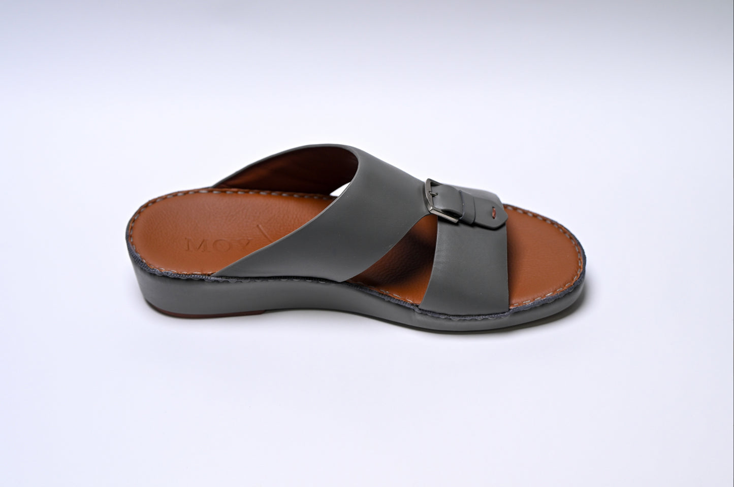 Buckle Leather Sandals