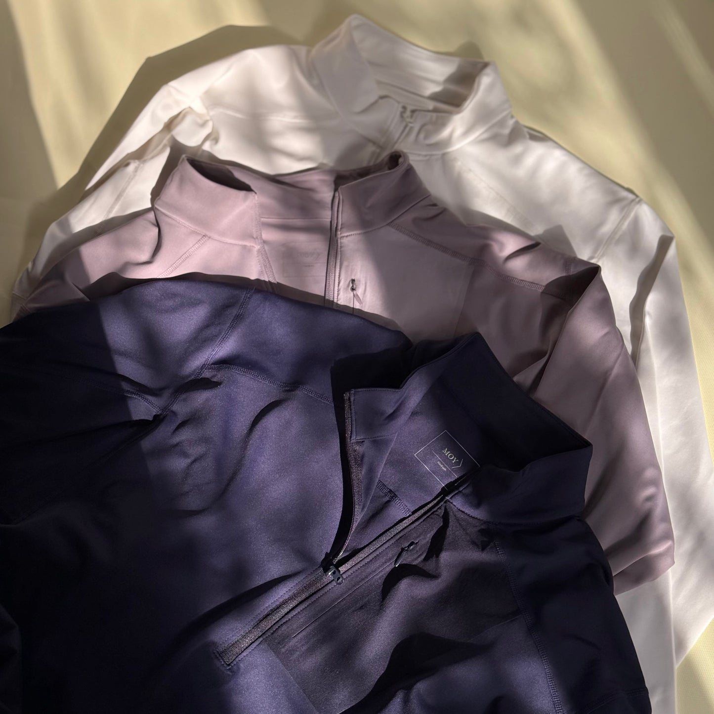 Lightweight Slim Fit Zip Up Shirt