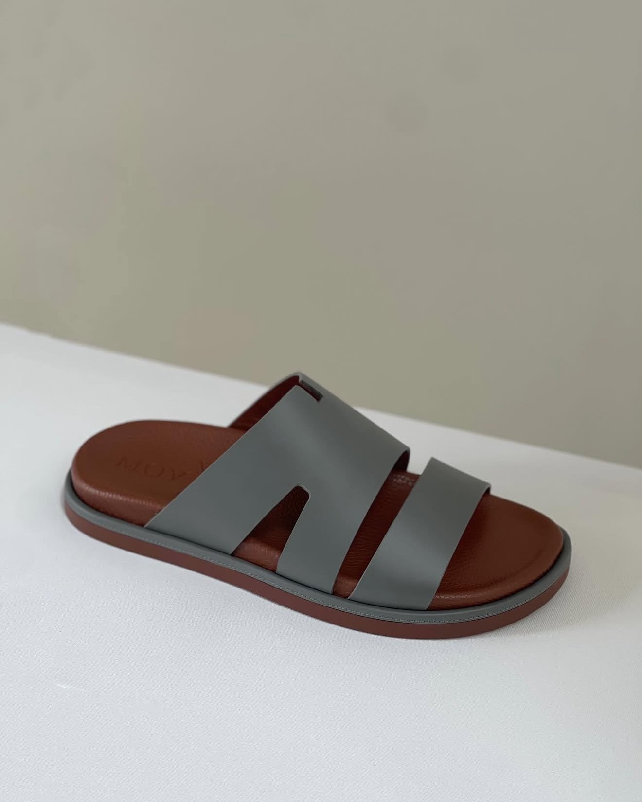 Sky Leather Sandals