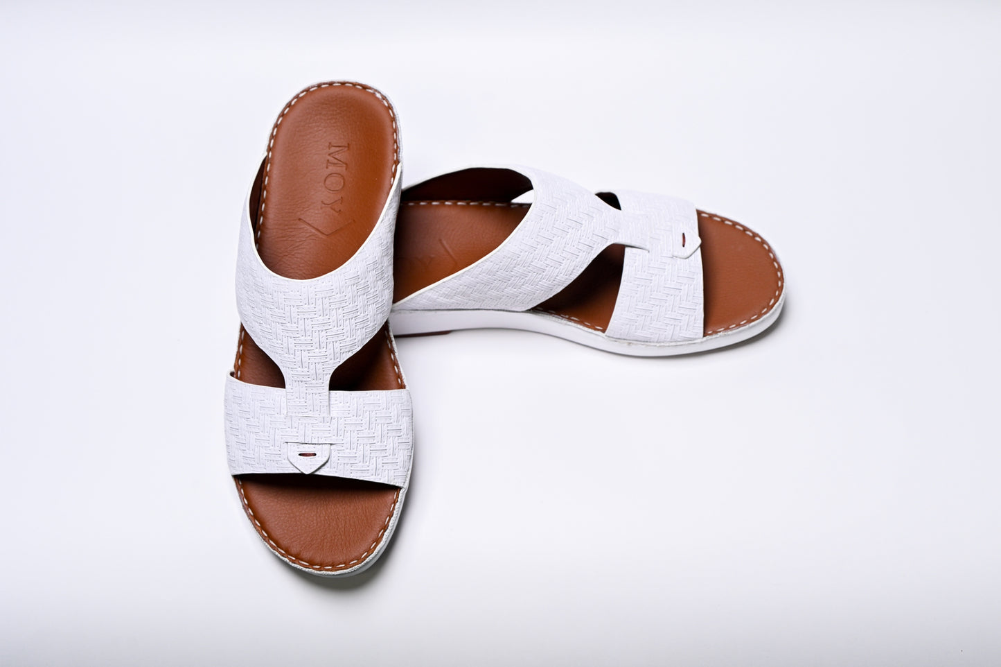 Textured Leather sandals