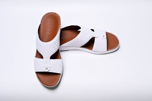 Textured Leather sandals