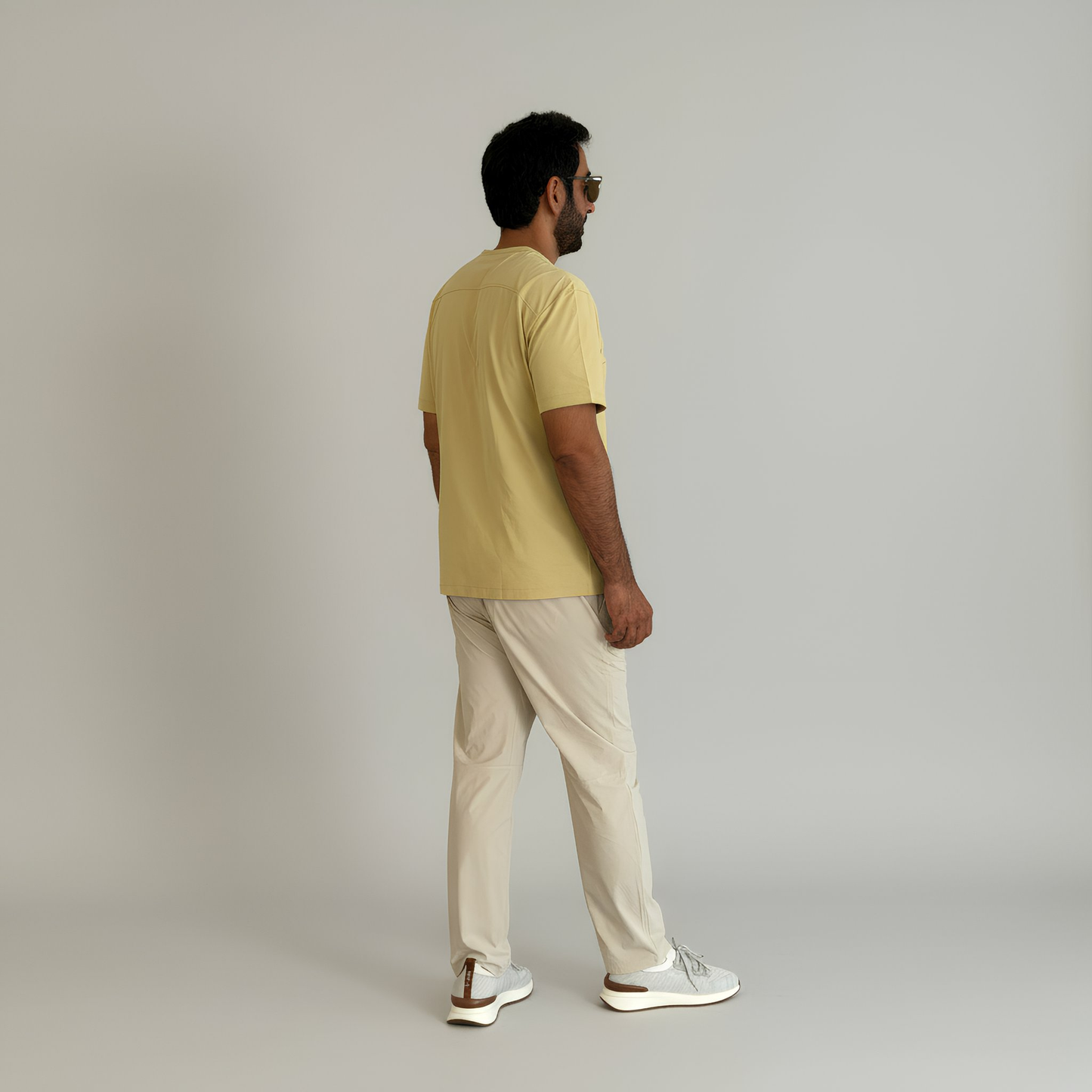 Move Detailed Off White Pants