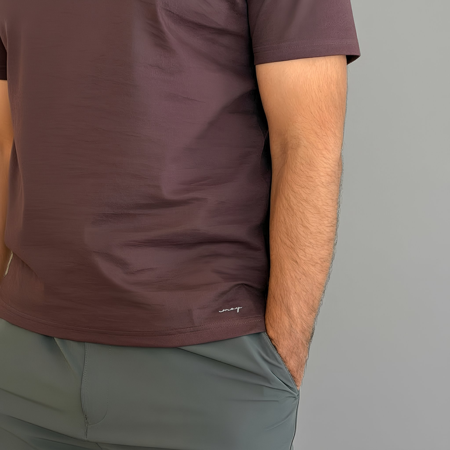 Grey Athletic Smart Pants